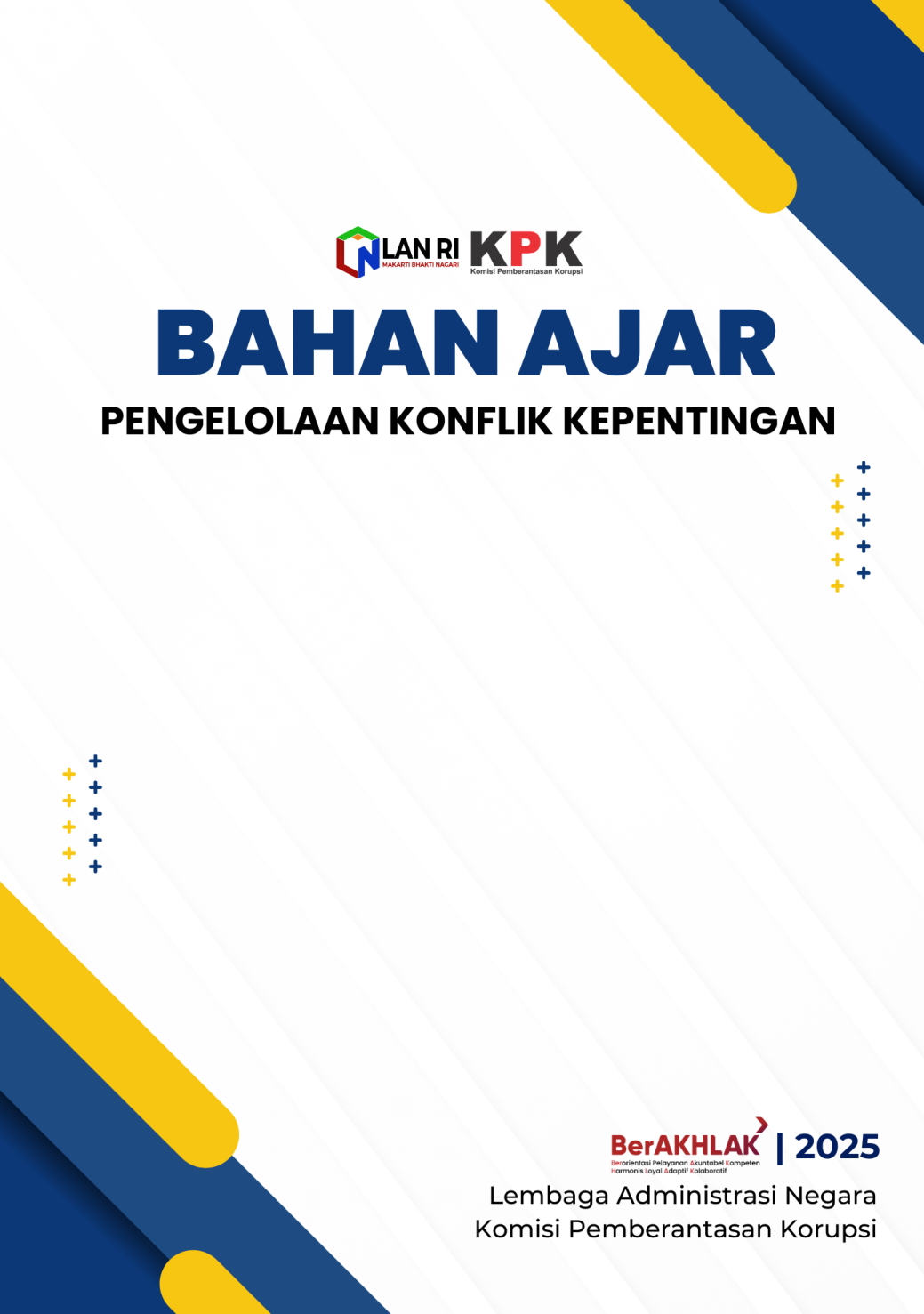 Agenda 1 - Bahan Ajar Pengelolaan Konflik Kepentingan