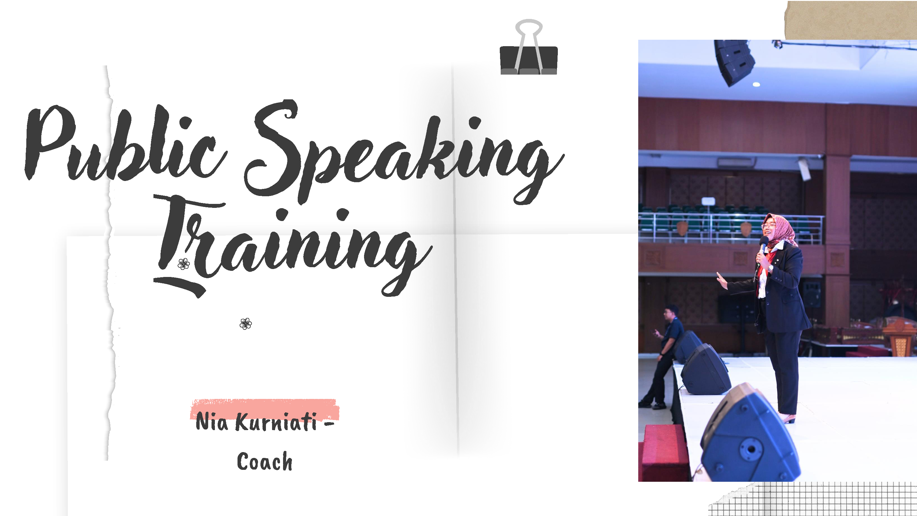 Public Speaking Training