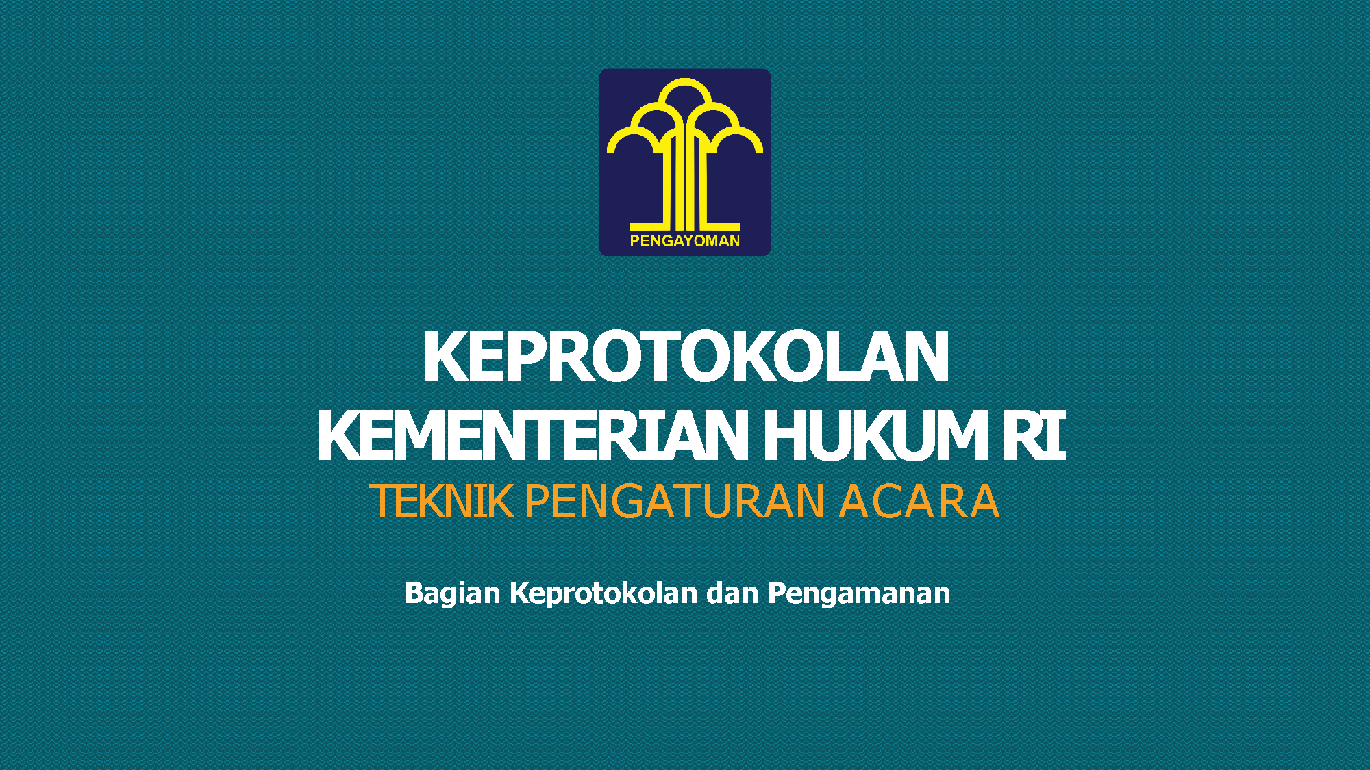 Tehnik Pengaturan Acara, Penanganan Keluhan, Dan Pengaturan Kunjungan Keluar Negeri