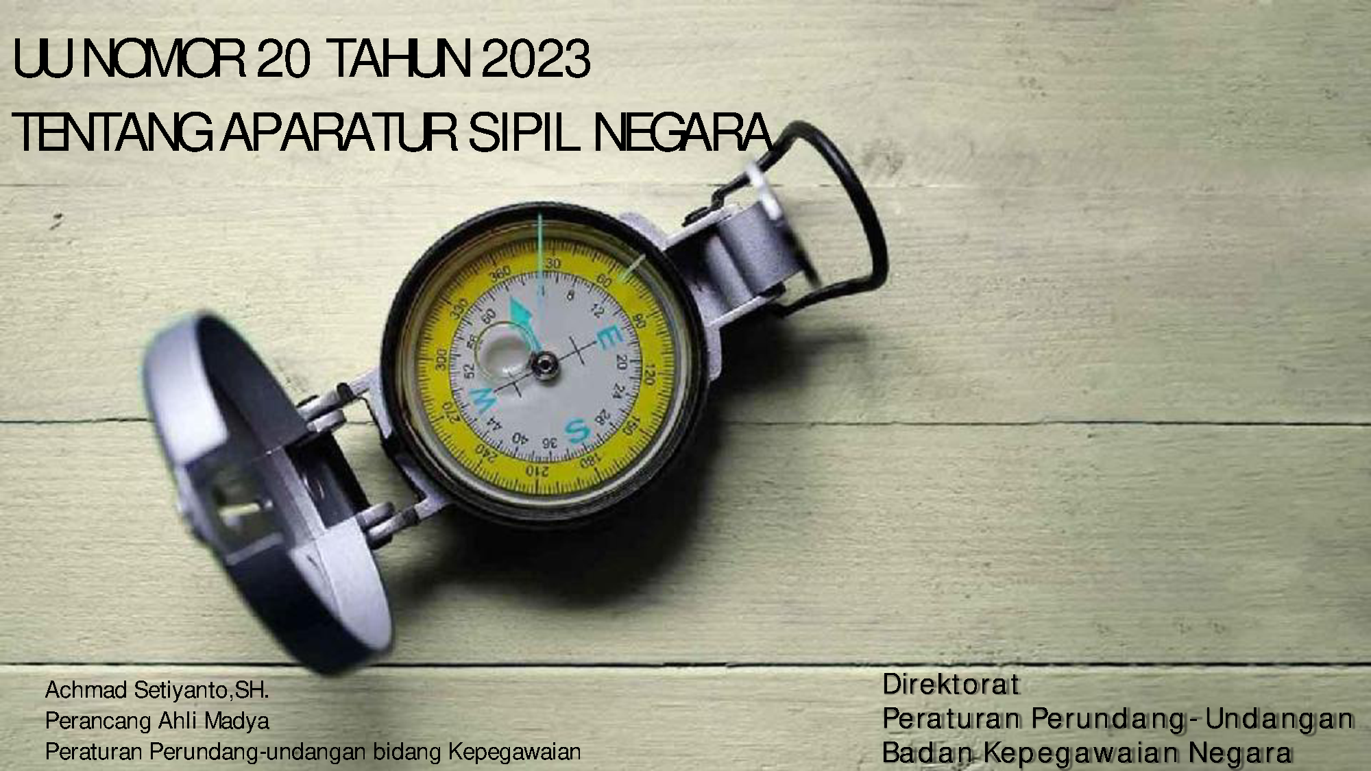 Overview Peraturan Administrasi Kepegawaian