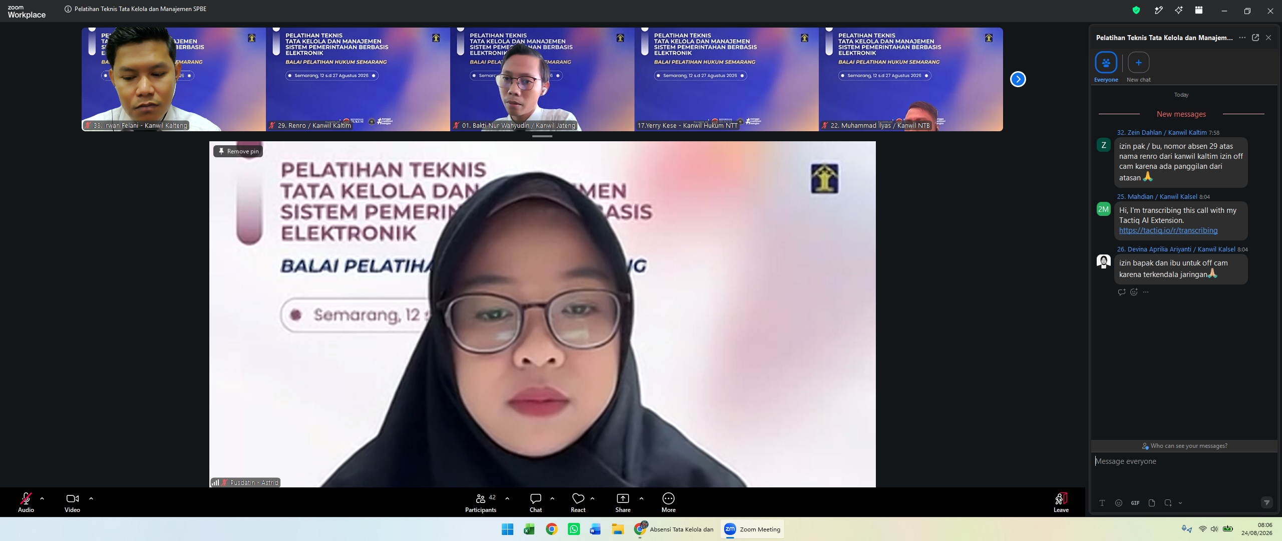 EVALUASI IMPLEMENTASI SPBE DALAM MENDUKUNG DIGITALISASI PENGELOLAAN BARANG MILIK NEGARA PADA KANTOR WILAYAH KEMENTERIAN HUKUM KALIMANTAN TENGAH