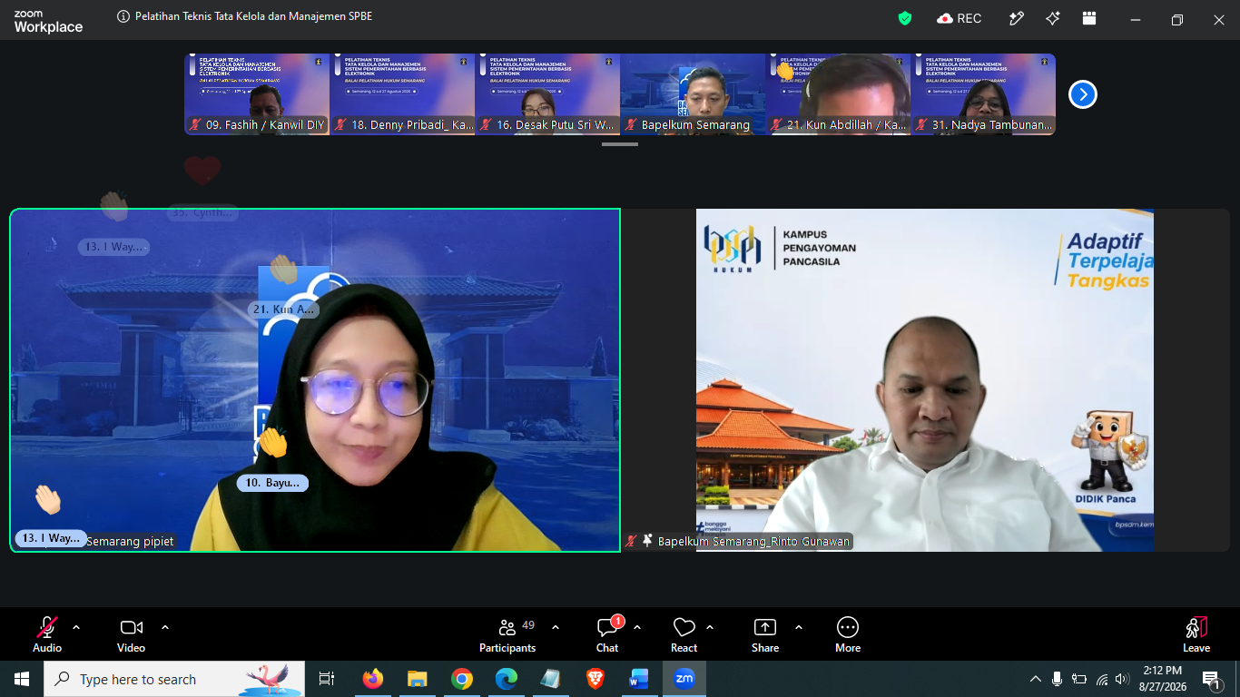 Peran Manajemen Pengetahuan Sistem Pemerintahan Berbasis Elektronik Dalam Mendukung Penguatan Kapabilitas dan Kompetensi Jabatan Fungsional Pranata Komputer