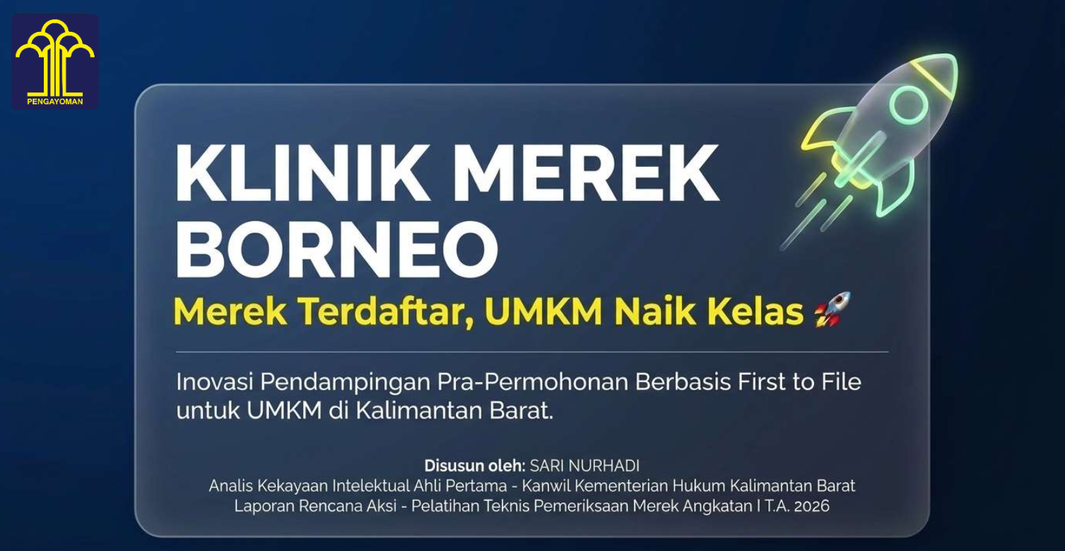 Pendampingan Pra - Permohonan Berbasis First To File Untuk Meningkatkan Kualitas Pendaftaran Merek UMKM